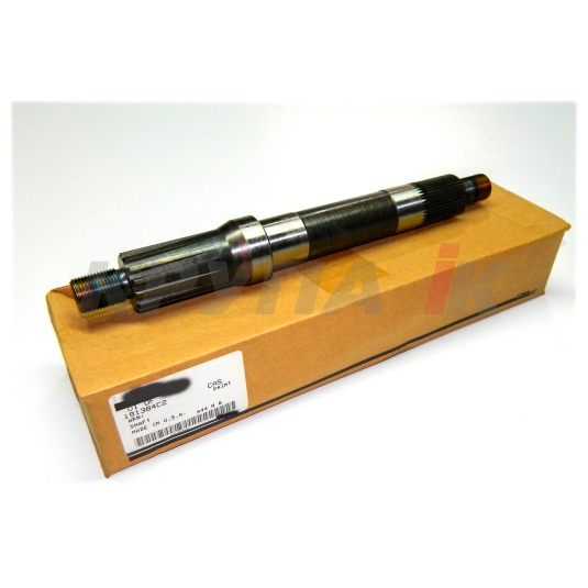 Вал редуктора похилої камери (з боку шківа)