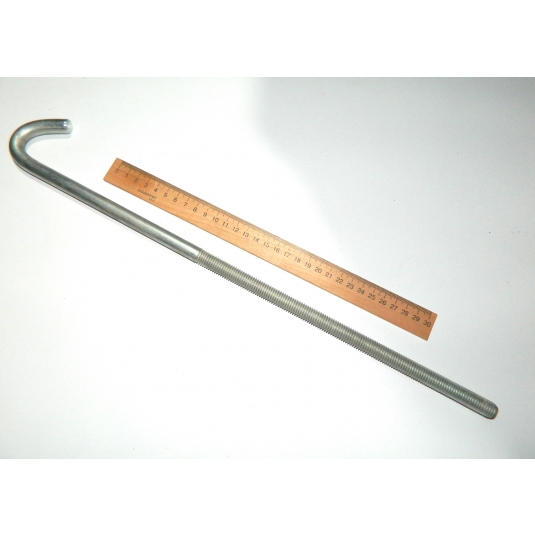 Шпилька натяжна ременя похилої камери нижня 1/2\