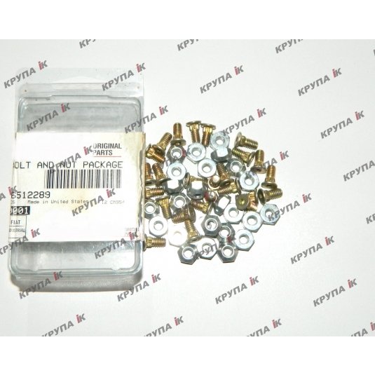 Гвинт +гайка 2020 з потайною голівкою #12-24x1/2\'\' (25шт)