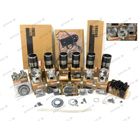 Ремкомплект двигуна  2388, 5088, T8040 (8,3L под 125) поршень цільний (6П+6К+6Г+К-т прок.+К-т вклад.+К-т болтов)
