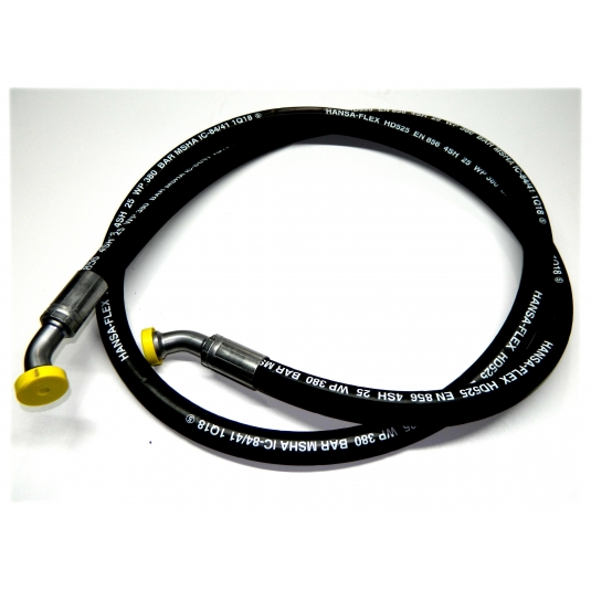 Шланг 3455,00-3505 mm від ГСТ до гідромотору без трубок довгий під під скоби  227640A1, 443578A1