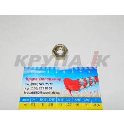 Гайка  1/2"-13, GC стопорна (ударен.) 232-4118, 88871