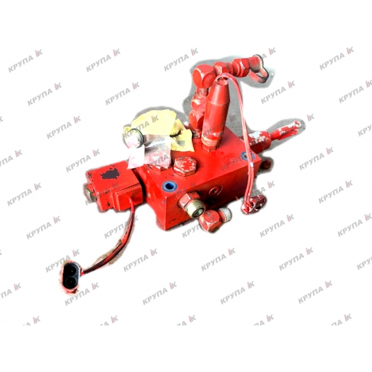 Клапан на КПП вмикання хедера и паркування (під трос) (Б/У)