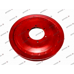 Шкiв приводу вентилятора очищення 14in